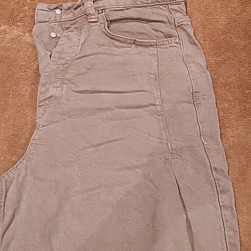 Free People SUPER SWEEPER Wide Leg High Rise Pants - Picture 6 of 15